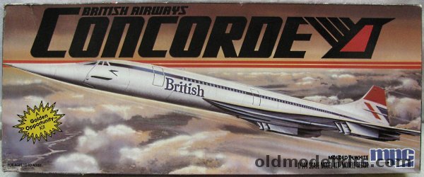 MPC 1/144 Concorde SST - British Airways (Airfix Molds), 1-4733 plastic model kit